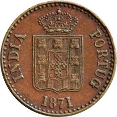 10 Réis - Luíz I Mumbai mint