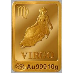 10 Grams Gold Zodiac signs - Virgo