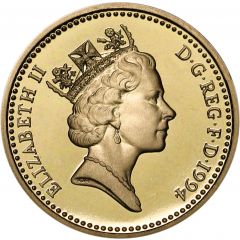 1 Pound - Elizabeth II 3rd portrait, Scottish Lion