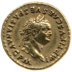 Aureus - Titus TR P IX IMP XV COS VIII P P