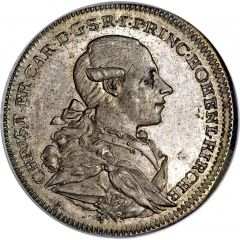 1 Thaler - Christian Frederick Charles