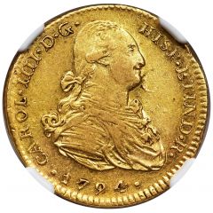 2 Escudos - Charles IV