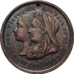 Medal - Victoria - Diamond Jubilee Brighton Victoria