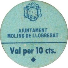 10 Céntimos Molins de Llobregat