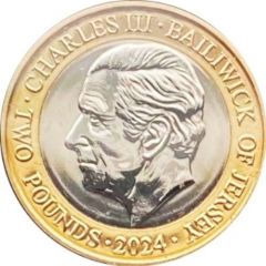 2 Pounds - Charles III Sir Winston Churchill - The Writer