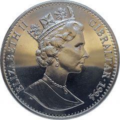 1 Crown - Elizabeth II `The Three Garridebs`