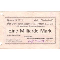 1 000 000 000 Mark Darlehenskassenverein