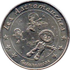 Monnaie de Paris Tourist Token - Futuroscope Les astromouches