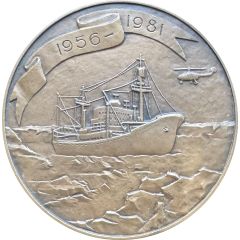 Medal - 25 Years of Soviet Antarctic Expeditions