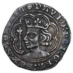 1 Groat - David II 3rd Coinage