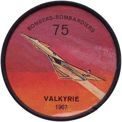 Token - Jell-O Aircraft #75, Valkyrie