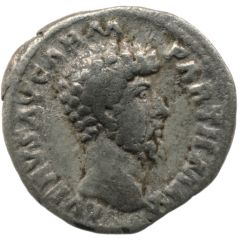 Denarius - Lucius Verus PAX AVG TR P VI COS II, Pax