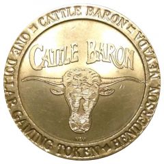 1 Dollar Gaming Token - Cattle Baron Henderson, Nevada