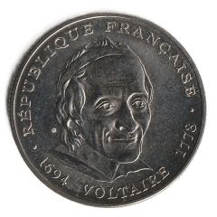 5 francs Voltaire Essai