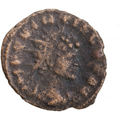 Antoninianus - Quintillus CONC EXERC or CONCO EXER or CONCO EXERC, Concordia
