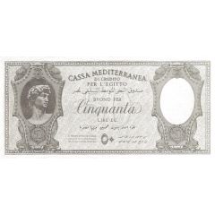 50 Lire Italian occupation WWII