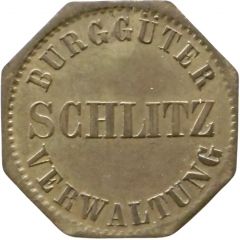 5 Pfennig - Schlitz Burggüter Verwaltung