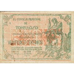 25 Céntimos Tomelloso