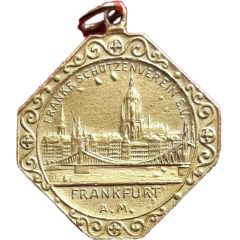 Medal - Shooting festival on the 50th anniversary of the Frankfurt shooting club