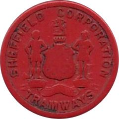 1 Penny - Sheffield Corporation Tramways