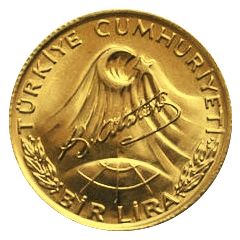 1 Lira Atatürk