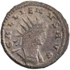 Antoninianus - Gallienus FIDES AVG, Mercury