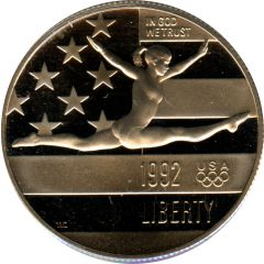 1/2 Dollar 1992 Olympics