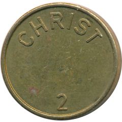 Car Wash Token - Christ 2