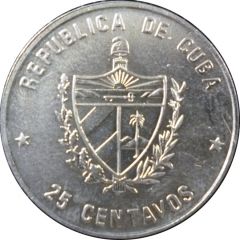 25 Centavos Carlos J. Finlay