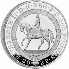 500 Pounds - Elizabeth II Platinum Jubilee, Silver Proof