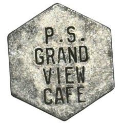5 Cents - P. S. Grand View Cafe South Newport, Kentucky