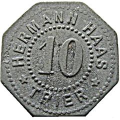 10 Pfennig - Trier Hermann Haas
