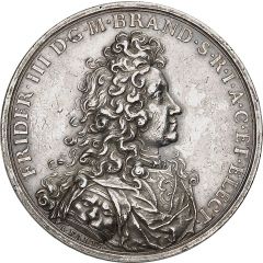 Inauguration of the `Lange Brücke` in Berlin - Frederick III