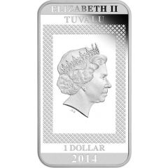 1 Dollar - Elizabeth II Charlie Chaplin