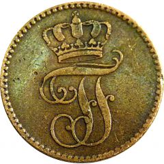 3 Pfenninge - Frederick Francis II