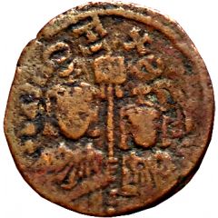 Follis - Basil I and Constantine VII