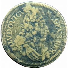 Rechenpfennig - Louis XIV Johann Weidingers