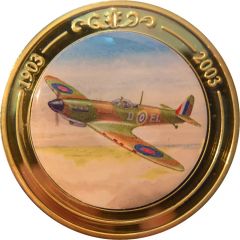 Token - 100 Years of Flight #08b - Supermarine Spitfire