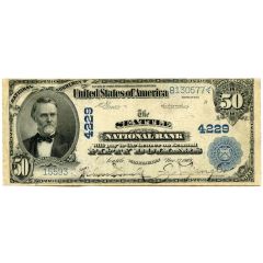 50 Dollars Large-Size National Bank Note