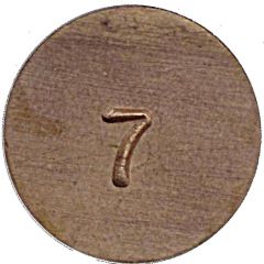 Luggage Storage Token - 7 Mosty Railway Station