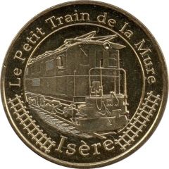 Jeton touristique - Monnaie de Paris - Le petit train de la Mûre