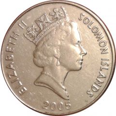 20 Cents - Elizabeth II 3rd portrait