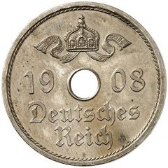 25 Pfennig - Wilhelm II Pattern