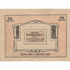 20 Heller Kronstorf