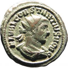 Antoninianus - Constantius I PRAESIDIA REIPVBLIC