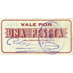 1 Peseta Caravaca