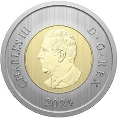 2 Dollars ‐ Charles III Specimen