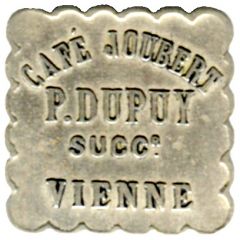 50 Centimes - Café Joubert, P.Dupuy Succr -Vienne []