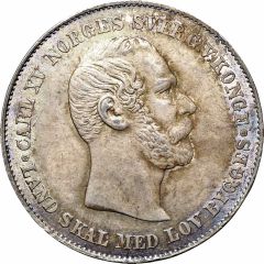 1/2 Speciedaler - Carl XV