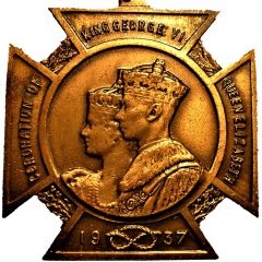 Medal - George VI and Elizabeth Coronation Borough of West Bromwich